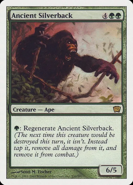 Ancient Silverback, Magic card 9ED 230 — Ninth Edition set