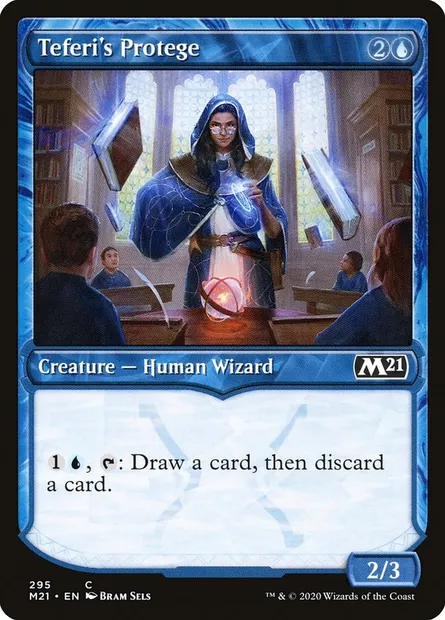Teferi's Protege, Magic card M21 295 — Core Set 2021 set