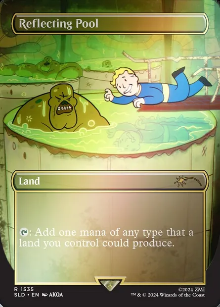 Reflecting Pool, Magic card SLD 1535★ — Secret Lair Drop set