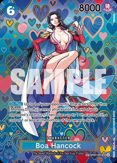 Boa Hancock, carte One Piece OP07-051 — extension 500 YEARS IN THE FUTURE