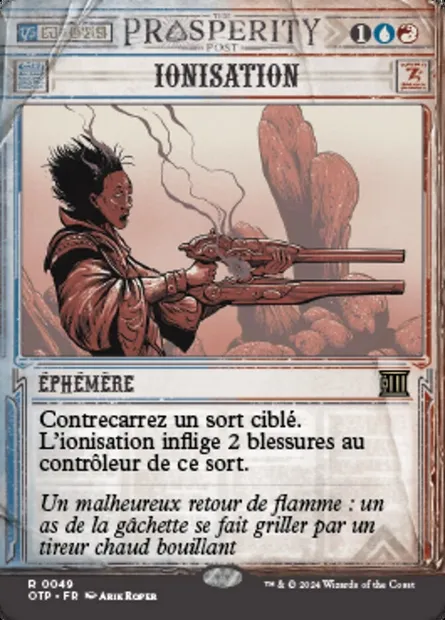 Ionisation, carte Magic OTP 49 — extension Breaking News