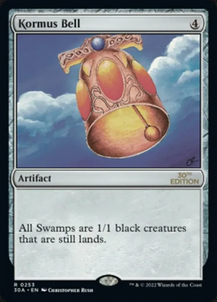 Kormus Bell, Magic card 30A 253 — 30th Anniversary Edition set
