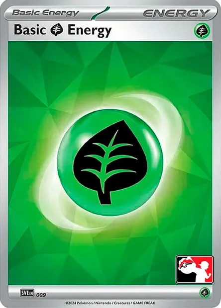 Basic Grass Energy, Pokémon card PPS 009 — Play! Pokémon Prize Pack Series set