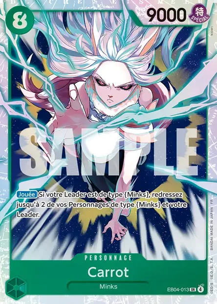 Carrot, carte One Piece EB04-013 — extension EGGHEAD CRISIS