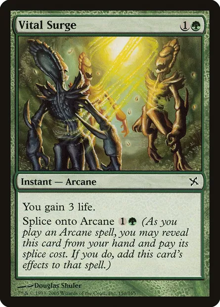 Vital Surge, Magic card BOK 150 — Betrayers of Kamigawa set