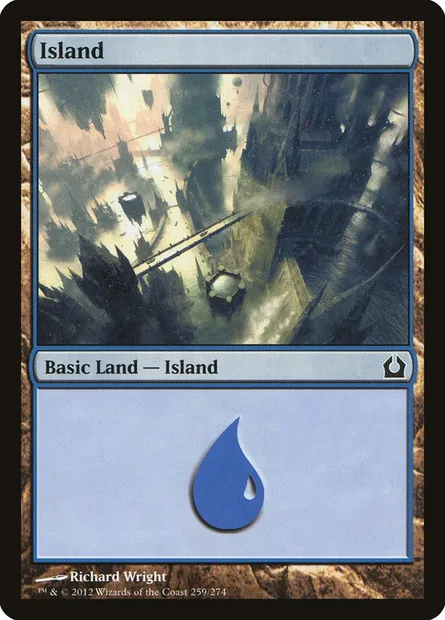 Island, Magic card RTR 259 — Return to Ravnica set