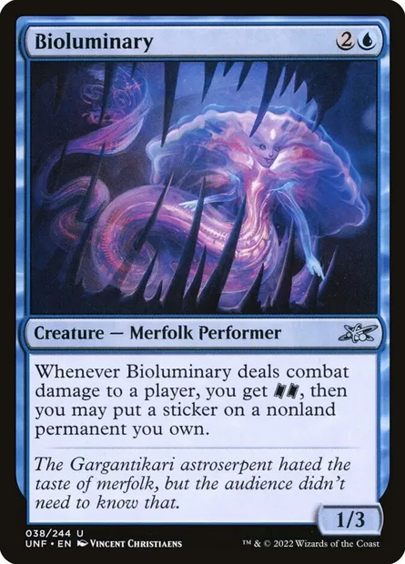 Bioluminary, carte Magic UNF 38 — extension Unfinity