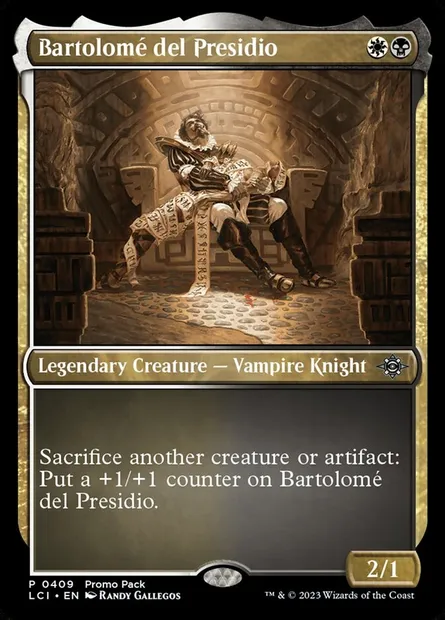 Bartolomé del Presidio, Magic card LCI 409 — The Lost Caverns of Ixalan set