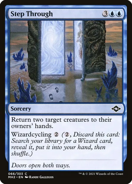 Step Through, Magic card MH2 66 — Modern Horizons 2 set