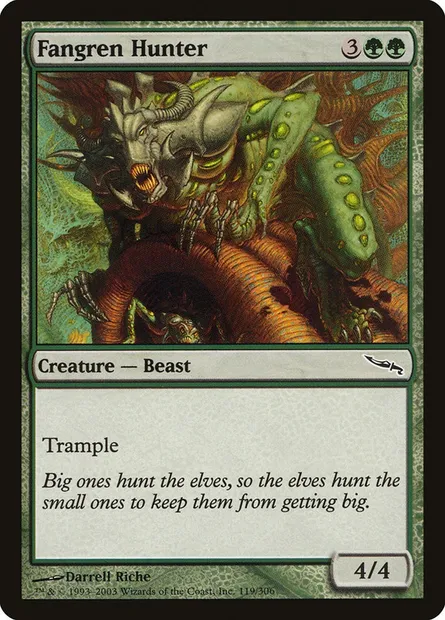 Fangren Hunter, Magic card MRD 119 — Mirrodin set