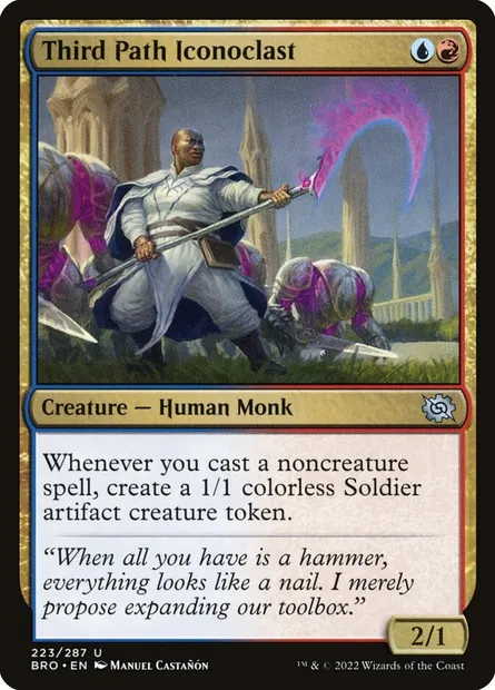 Third Path Iconoclast, Magic card BRO 223 — The Brothers' War set