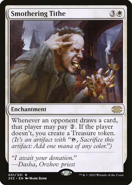 Smothering Tithe, Magic card 2X2 31 — Double Masters 2022 set
