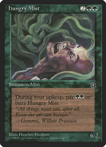 Brume affamée, carte Magic HML 88a — extension Terres Natales