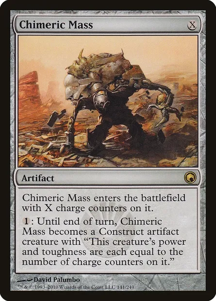 Chimeric Mass, Magic card SOM 141 — Scars of Mirrodin set