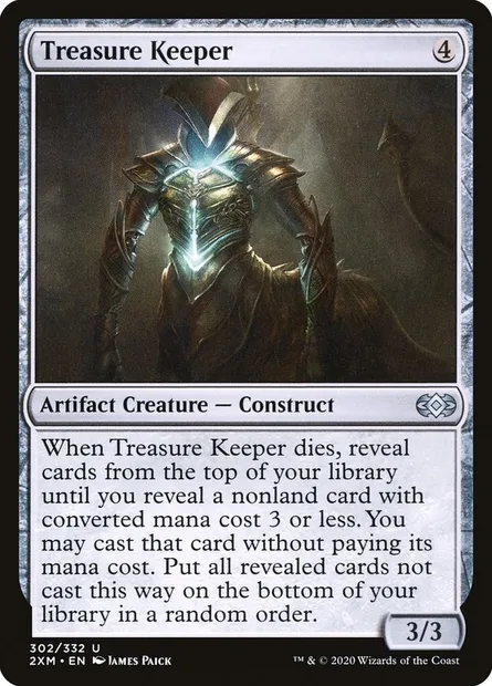 Treasure Keeper, Magic card 2XM 302 — Double Masters set