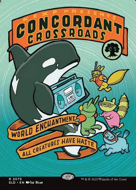 Concordant Crossroads, Magic card SLD 2073 — Secret Lair Drop set