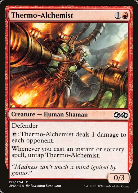 Thermo-Alchemist, Magic card UMA 151 — Ultimate Masters set