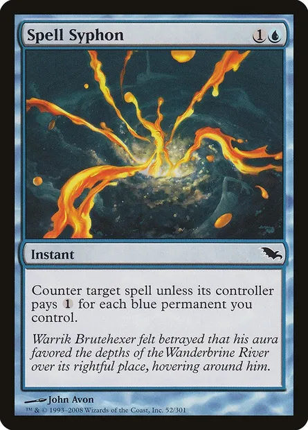 Spell Syphon, Magic card SHM 52 — Shadowmoor set