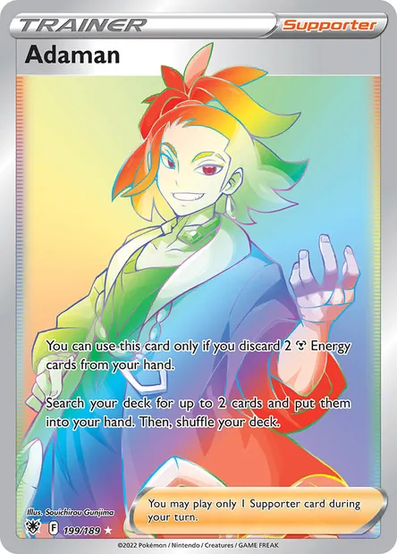 Adaman, Pokémon card ASR 199 — Astral Radiance set