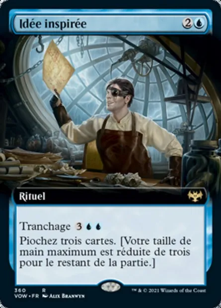 Idée inspirée, carte Magic VOW 360 — extension Innistrad : noce écarlate
