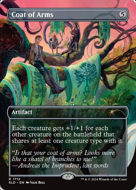 Coat of Arms, Magic card SLD 1712 — Secret Lair Drop set