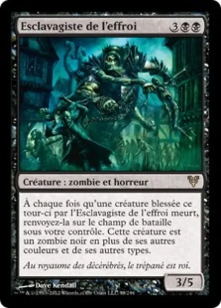 Esclavagiste de l'effroi, carte Magic AVR 98 — extension Avacyn ressuscitée