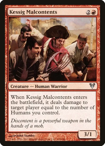 Kessig Malcontents, Magic card AVR 142 — Avacyn Restored set