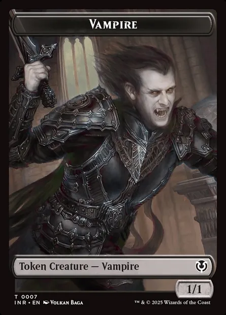 Vampire, Magic card TINR 7 — Innistrad Remastered Tokens set