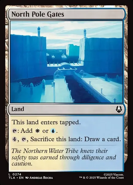 North Pole Gates, Magic card TLA 274 — Avatar: The Last Airbender set