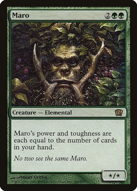 Maro, carte Magic 8ED 264★ — extension Huitième Edition