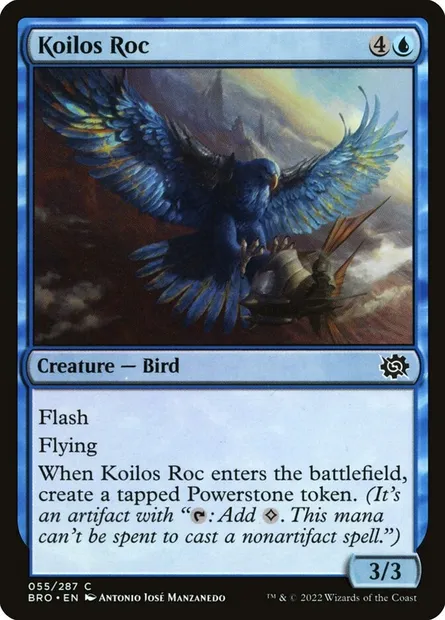 Koilos Roc, Magic card BRO 55 — The Brothers' War set