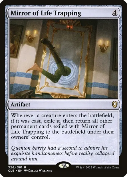 Mirror of Life Trapping, Magic card CLB 326 — Commander Legends: Battle for Baldur's Gate set
