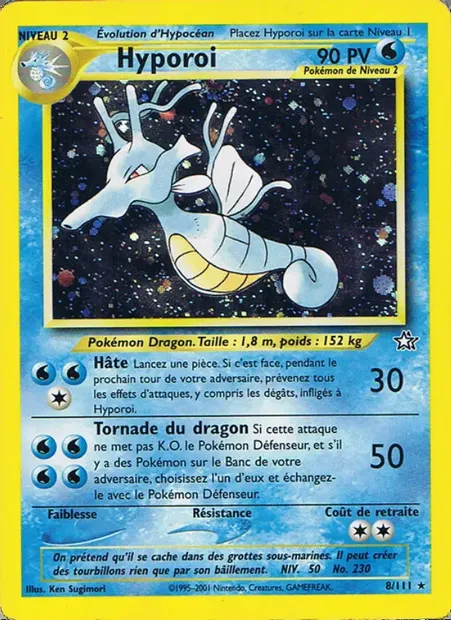 Hyporoi, carte Pokémon NG 8 — extension Neo Genesis