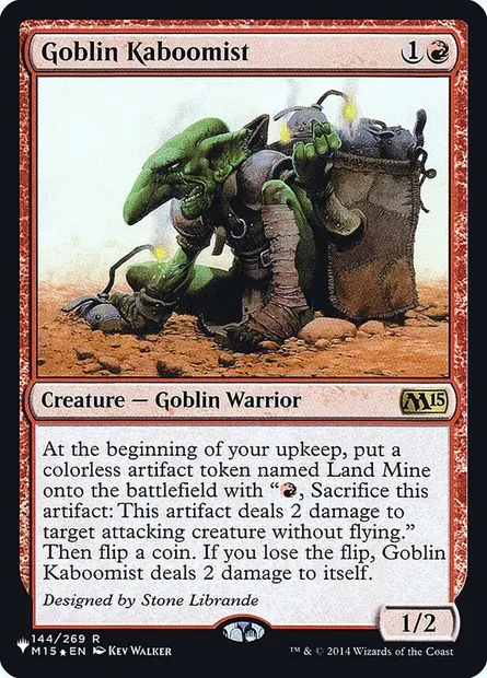 Boumiste gobelin, carte Magic PLST M15-144 — extension The List