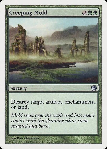 Creeping Mold, Magic card 9ED 234 — Ninth Edition set