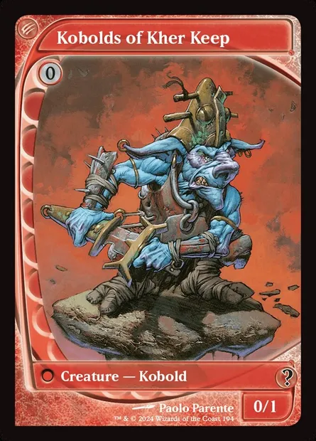 Kobolds of Kher Keep, Magic card MB2 194 — Mystery Booster 2 set