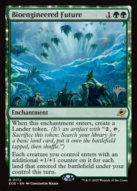 Bioengineered Future, Magic card PEOE 172p — Edge of Eternities Promos set