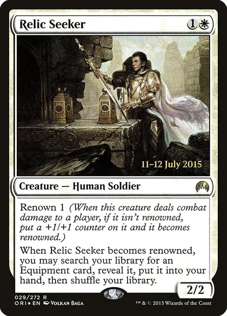 Chercheur de reliques, carte Magic PORI 29s — extension Magic Origins Promos