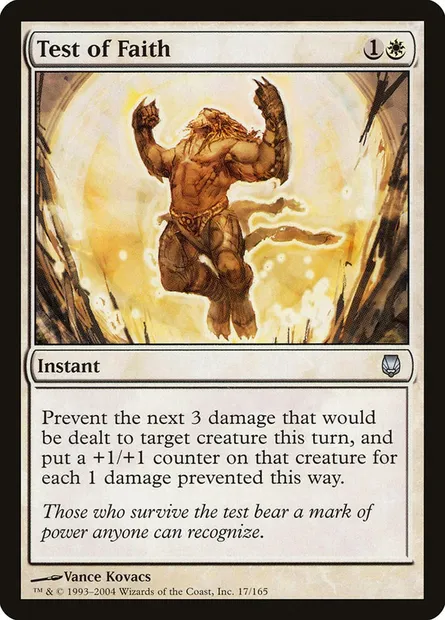 Test de foi, carte Magic DST 17 — extension Sombracier