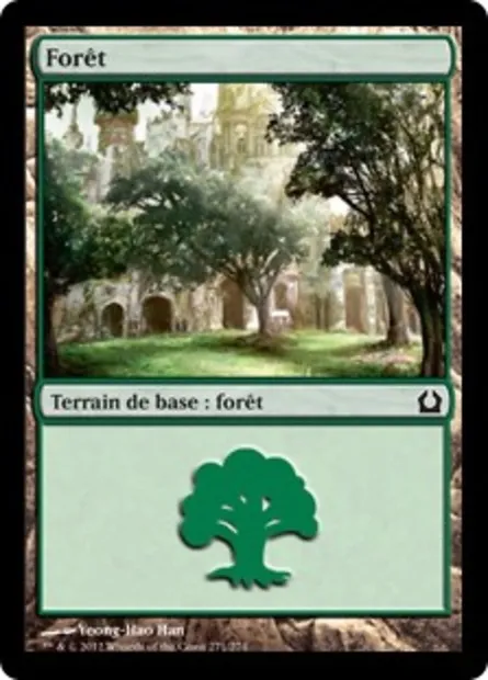 Forêt, carte Magic RTR 271 — extension Retour à Ravnica