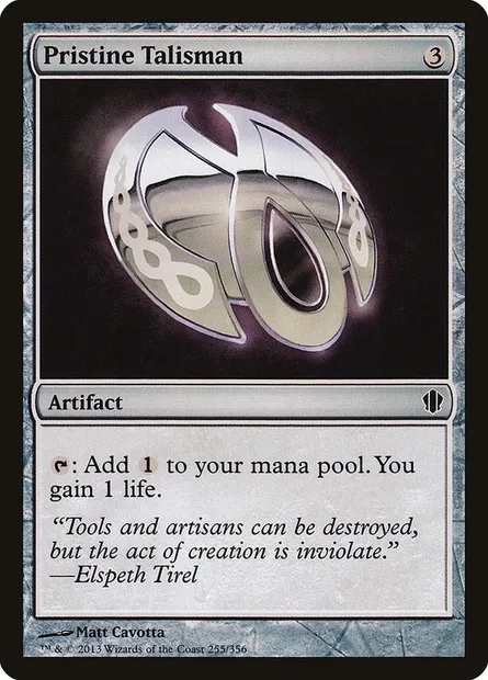 Pristine Talisman, Magic card C13 255 — Commander 2013 set