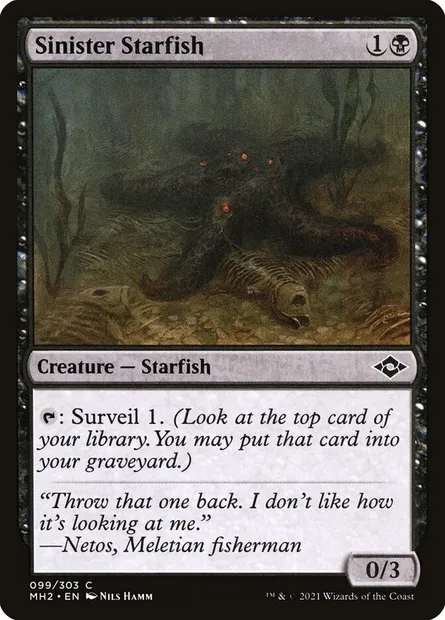 Sinister Starfish, Magic card MH2 99 — Modern Horizons 2 set