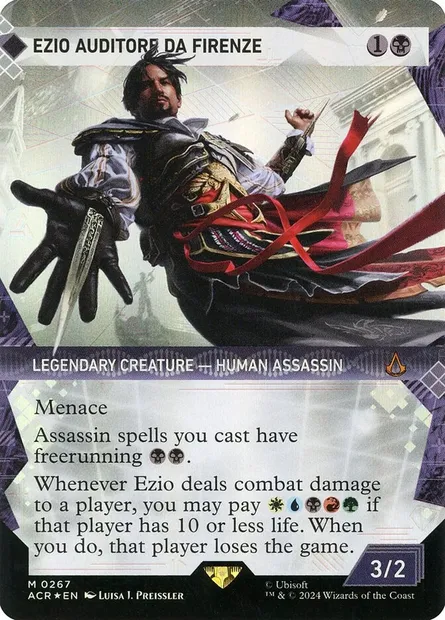 Ezio Auditore da Firenze, Magic card ACR 267 — Assassin's Creed set