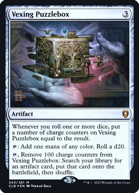 Vexing Puzzlebox, Magic card PCLB 343s — Battle for Baldur's Gate Promos set