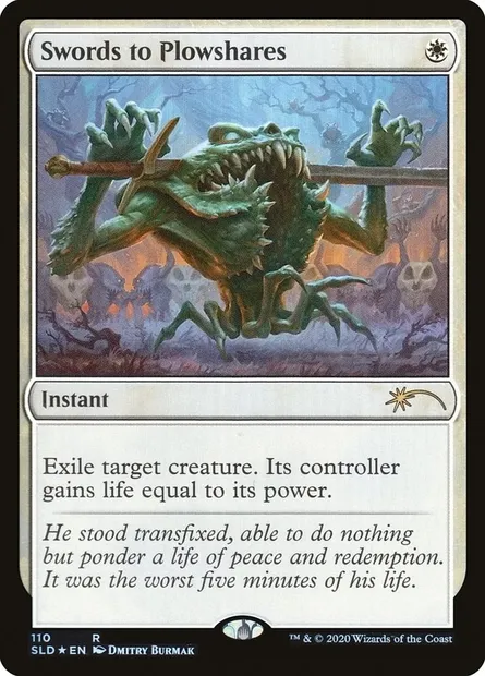 Swords to Plowshares, Magic card SLD 110 — Secret Lair Drop set