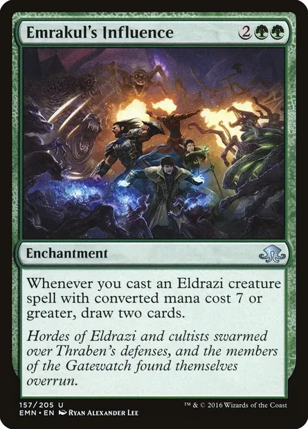 Emrakul's Influence, Magic card EMN 157 — Eldritch Moon set