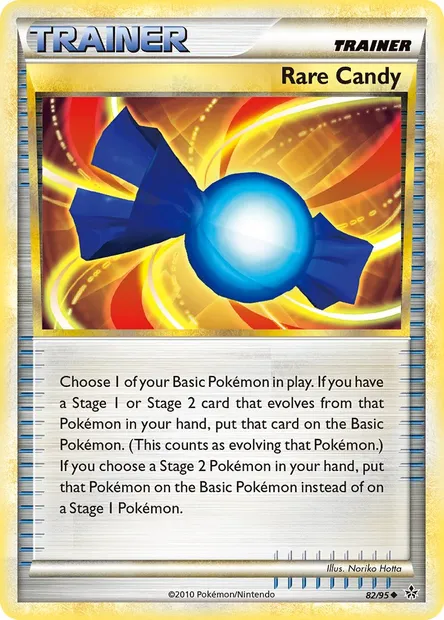 Rare Candy, Pokémon card UL 82 — Unleashed set