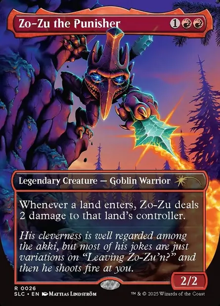 Zo-Zu the Punisher, Magic card SLC 26 — Secret Lair Countdown set
