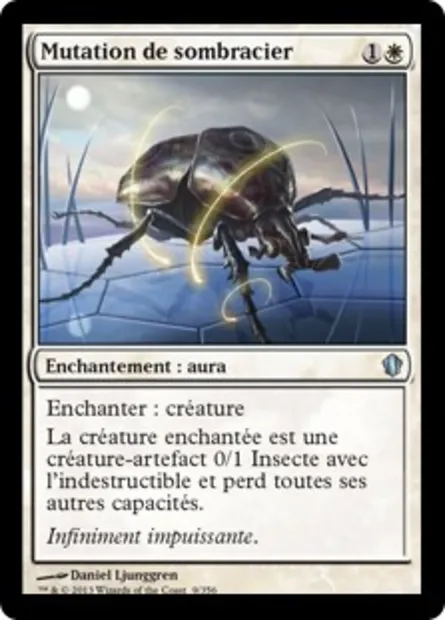 Mutation de sombracier, carte Magic C13 9 — extension Commander 2013