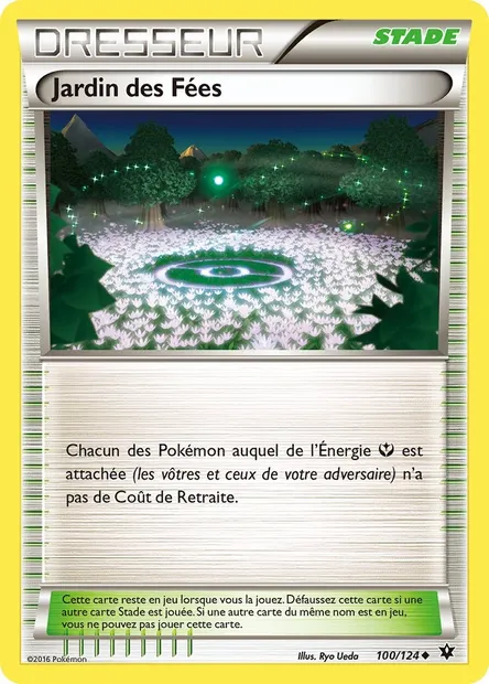 Jardin des Fées, carte Pokémon FCO 100 — extension Impact des Destins